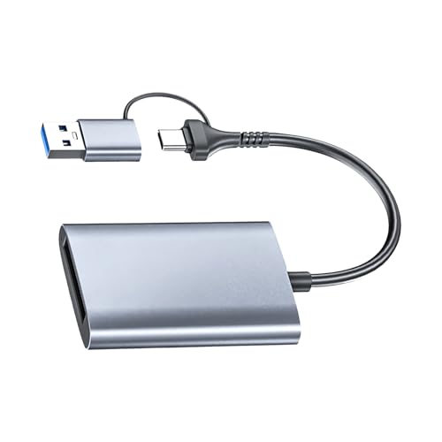 Lecteur de type B avec dissipation de la chaleur en aluminium et double prise USB C A