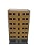 Outland Models Railway Colored Modern City Building Grand Apartment N Scale