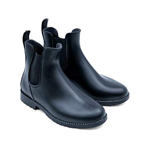 Botines de PVC Cardiff con inserto elástico para mujer Cover