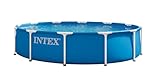 INTEX 28210EP 3,6 m x 76,2 cm Metallrahmen oberirdischer Pool, nur Pool (Pumpe Nicht im Lieferumfang enthalten)
