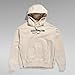 G-STAR RAW Men's Flight Deck Loose Sweat Hooded Sweatshirt, Beige (Whitebait D24373-d557-1603), Medium