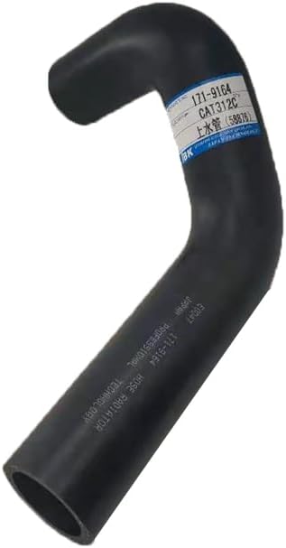Upper HOSE Water pipe E0047 171-1964 1711964 Compatible with CAT 312C Excavator (Inside diameter:49±0.5mm）