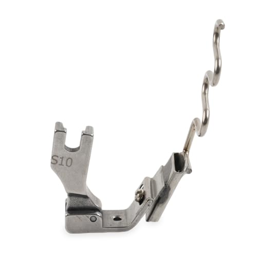 Pie prensatelas elástico 12 mm acero ajustable silver miniatura 6