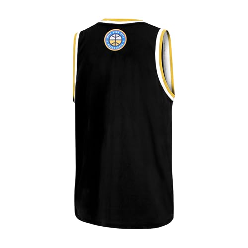 Image of Ultra Game Men's NBA Official Super Soft Sleeveless Tank Top Muscle T-Shirt - Black
