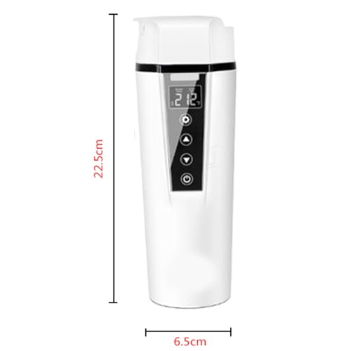 Tetera eléctrica para auto con control temperatura ajustable miniatura 2