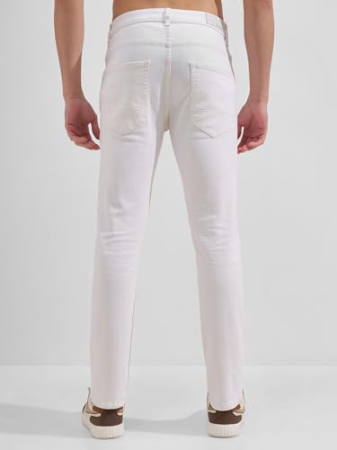 Image of Highlander Men Men's Straight-Fit Jeans | Classic & Modern | Stretchable Denim | Jeans for Man | Men Jeans