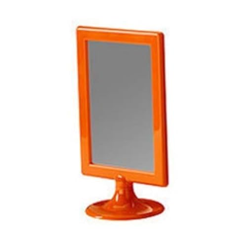 QQOUTLET Standing Frame Color Photo Frames 4 X 6 Each Frame Holds 2 Pictures Wedding, School,Party Table Number (Orange)