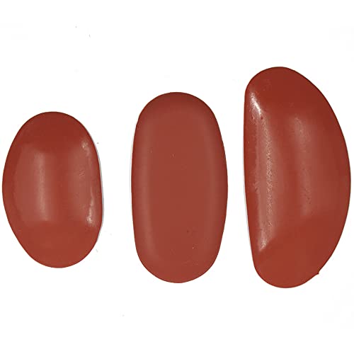 3 Pcs Pottery Clay Ribs Soft Silica Multi-Purpose Gel Pottery Rib Ceramic Potter Rib for Pottery Clay Artists Modeling, 3 Sizes