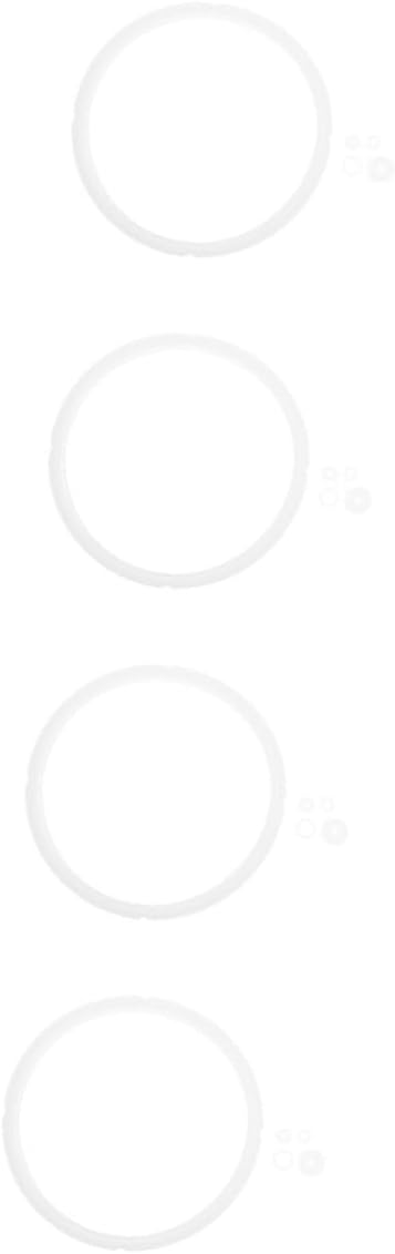 GLEAVI 1 Set Pressure Cooker Silicone Sealing Ring Gasket Accessory for Pressure Cookers Easy to Clean and for Food Contact