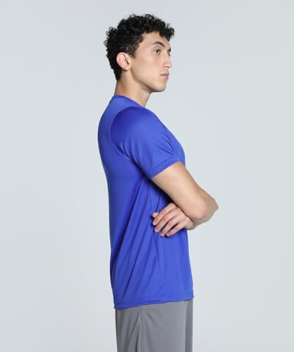 Image of Puma Men Polyester Solid Regular Fit T-Shirt