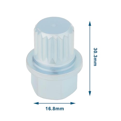 Image of 1PC Anti Theft Wheel Lock Lug Nut Screw Removal Key ABC-7 /19PT 16.8x30.3mm for Cars Wheel Tire Nut Screw Removal Compatible with VW