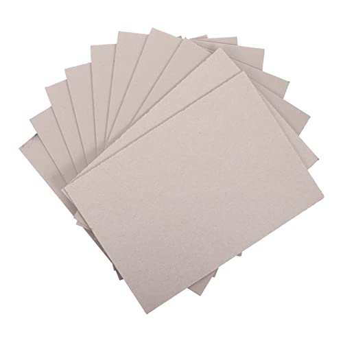 BELLIFFY 10pcs Gray Cardboard Sheets Scrapbooking Paper for Easel Kids Drawing Paper Roll for Kids Art Painting for DIY