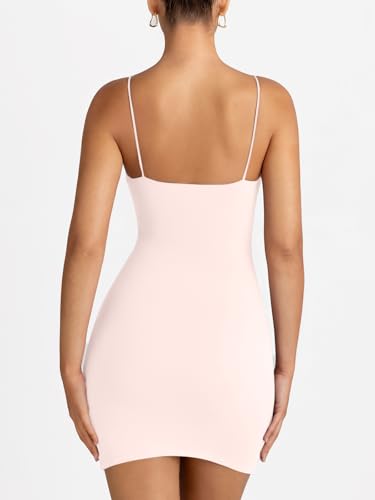 Image of LILLUSORY Women's Mini Sexy Bodycon Dress 2026 Spring Summer Going Out Short Backless Party Club Dresses Y2k Clothes