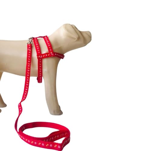 MY PET BRASIL Peitoral Para Cachorros N°2 Ajuste Fácil No Corpo Do Pet Pata Osso Coleira Peitoral Re