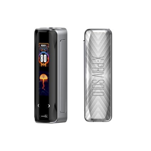 Box X Priv Solo 80W S-mok avec écran tactile double et bouton de tir latéral sans nicotine