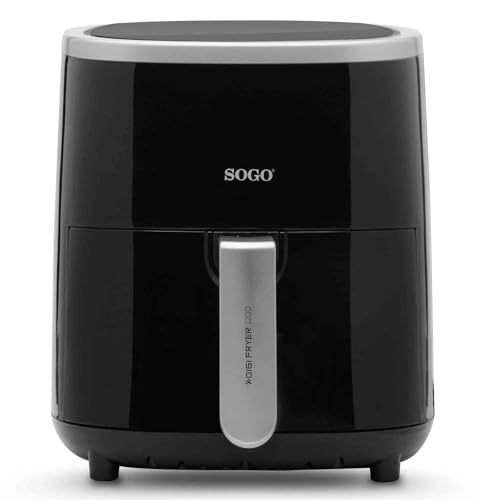 Sogo Freidora de Aire Digi Fryer (3,5 Litros 1200W)