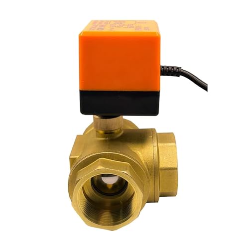 Vanne motorisée 3 voies 1-1/4'' pour circuit de chauffage et domotique thermique - 6