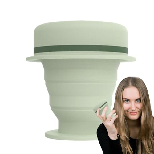 Generisch Botella de agua de viaje, taza plegable para viajes, botella de agua de viaje retráctil botella de agua portátil - Botella de agua plegable para camping que ahorra espacio, botella plegable