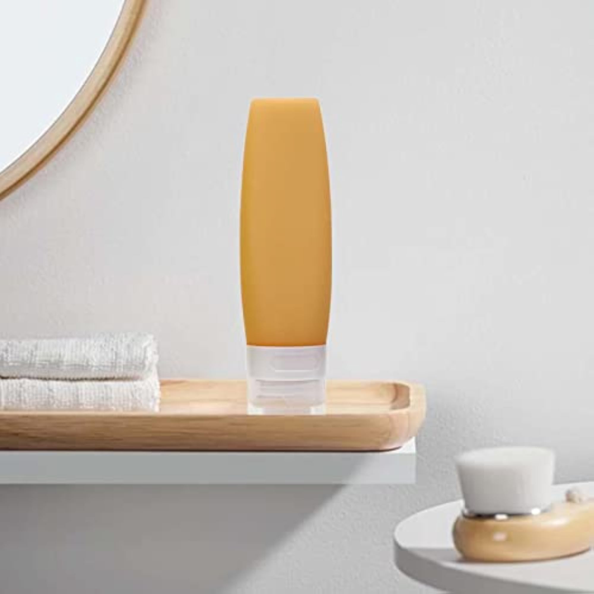 Silicone Travel Bottles Kit for Lotion & Conditioner
