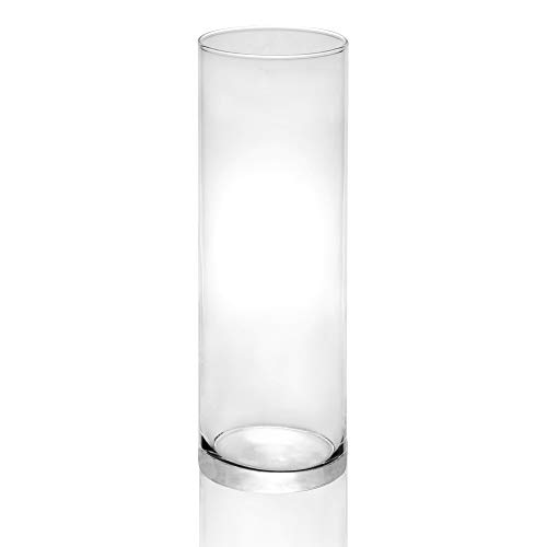 Glass Candle Cylinder Holders – Set of 3 Pillar Candle Vases – Assorted Heights for Home Décor, Weddings & Centerpieces – Crystal Clear Glass Candle Jars – M&W - Cosy Home Interiors Glass Candle Cylinder Holders – Set of 3 Pillar Candle Vases – Assorted Heights for Home Décor, Weddings & Centerpieces – Crystal Clear Glass Candle Jars – M&W - Image 8