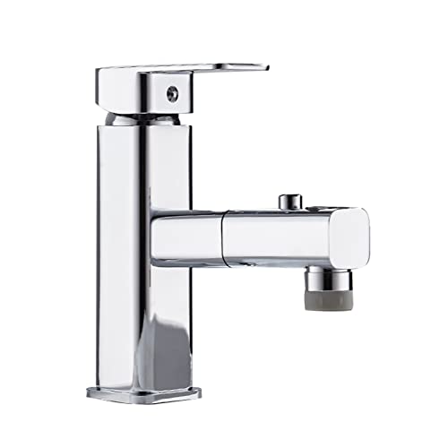 Robinet extractible pour éviers résolvant le manque d'espace de lavage - 2