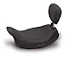 Mustang Black Wide Tripper Solo Seat with Backrest 79800