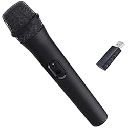 Microfono Lavalier Profesional Mcbazel Micrófono inalámbrico para PS5/ PS4/Pro/ PS3/ PS2/ Xbox Series X|S/Xbox One X|S/Xbox One/ 360/NS Switch/Switch OLED/Wii/WiiU/PC con Baja latencia