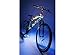 Brightz CosmicBrightz LED Bike Frame Rope Light, Multi-Color - 6.5-Foot String Rope - Battery-Powered with On/Off Switch - Ultra Bright Color Keeps Your Ride Fun and Safe for Kids, Teens, & Adults