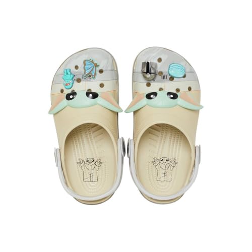 Image of Crocs Kids Classic Star Wars Grogu Clog (Little Kid /Big Kid)