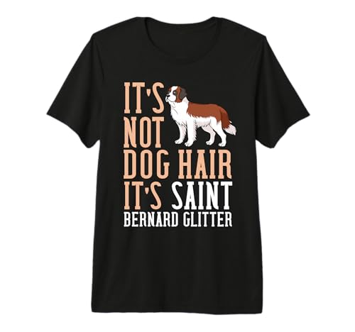 Saint Bernard Dog Gift Puppies Owner Lover Premium T-Shirt