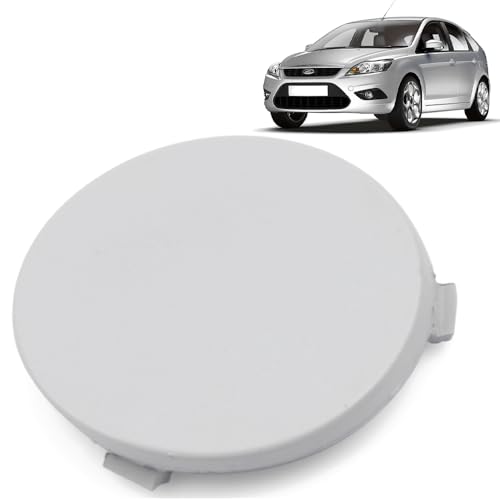 ROBUSTO Tapa del Ojo del Gancho de Remolque del Parachoques Delantero Imprimado para Ford Focus II Mk2 1521645 8M5117A989AA 2007-2011 🔥