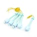 New Lon0167 5Pcs ZP10010 100mm Water Level Sensor PP Floating Switch Light Blue(5Pcs ZP10010 100mm Wasserstandssensor PP Schwimmerschalter Hellblau