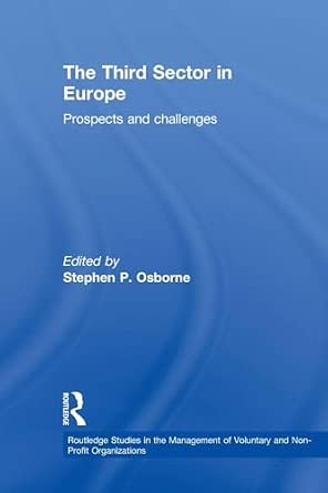 The Third Sector in Europe: Prospects and Challenges-Wow! eBook