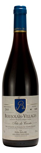 Beaujolais-Villages Tête de Cuvée 2003 - Besonderer französischer Jahrgangswein, Gamay, Rot, Trocken Cover