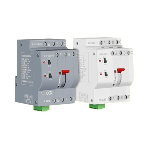 Disjoncteur inverseur 2P 100A 220V inverseur de source manuel triphasé 3P 32A