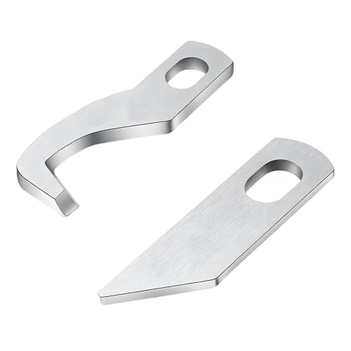 Overlock Messde Recambio para Singer s14 78 u. Pfaff Element 1450 OL (1 Hoja Superior y 1 Inferior)