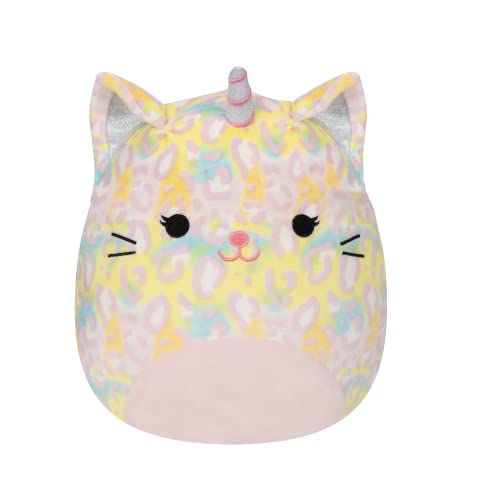 Squishmallows Original 12-Inch Soraya Leopard Print Caticorn - Medium-Sized Ultrasoft Official Jazwares Plush