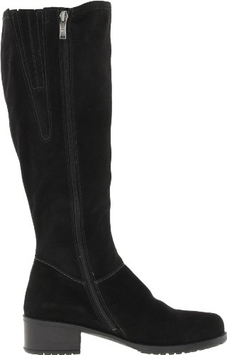 Ara Women's Olivia Knee-High Boot,Black Water-Repellent Velour,6 M Us #TOP5