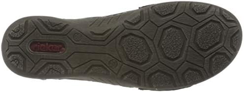 Rieker Women's Loafers, Blue (Schwarz/Pazifik/Wine/Schwarz 00), 8 | Image 3