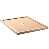 DoubleFill 10 Frame Beehive Inner Cover for Hive Box Cover with Feeding Hole Bee Hive Wooden Insulation...