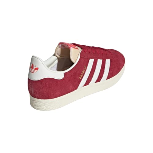 Image of adidas Originals Gazelle Mens Shoes, Team Victory Red /Off White /Cream White, Size 9.5