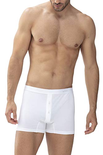 Mey Basics Serie Casual Cotton Shorties 49125 - Zapatillas para hombre Blanco XXL