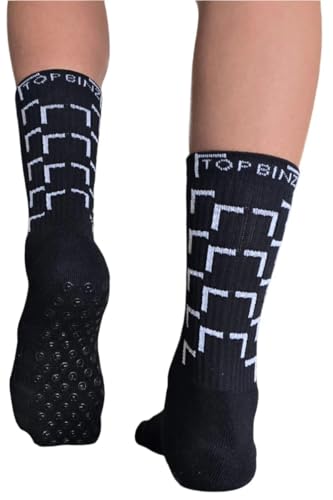 Image of Grip Soccer Socks Anti Slip Non Slip Mens Womens Athletic Socks for Soccer Futbol Footbal Basketball, 2 Pair, 4 Pair