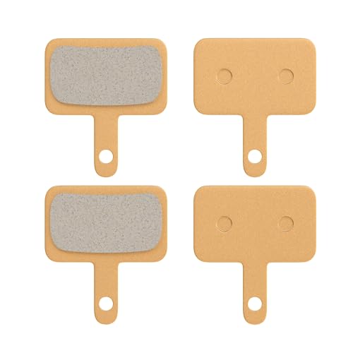 2 paia di pastiglie freno a basso rumore da 4 mm compatibili con KuKirin G2 Master / G4 KickScooter Pastiglie freno a disco resistenti al calore e all'usura Accessori originali