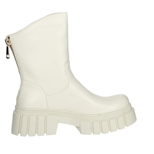 Bottines basses LAURA BIAGIOTTI femme 8289 en blanc confort et entretien facile