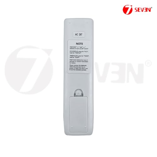 Image of 7SEVEN Compatible for TCL AC Remote Original for Elite Serie XA81 XA71 XA41 F1 Priority XA75 Models Split Air Conditioner Suitable for Various 1 1.5 2 Ton Smart Inverter TCL Ac