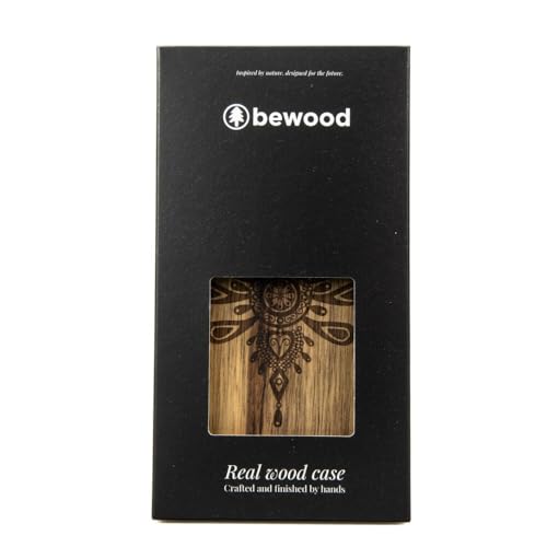 Coque de protection en bois pin cembro antichoc compatible Qi - 2