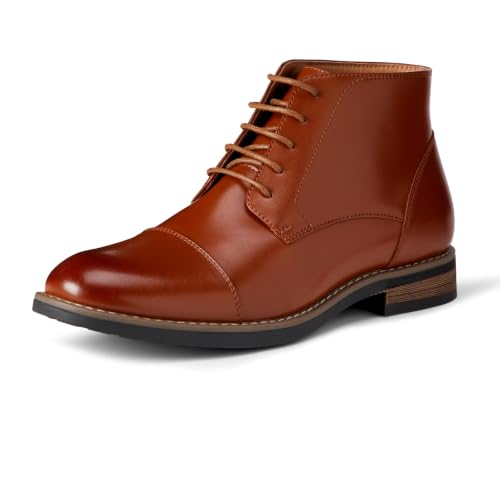 Image of Amazon Essentials Men's Cap Toe Lace Up Ankle Dress Boots