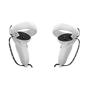 AMVR Touch Controller Grip Cover Anti-Gooi Handvat Beschermende Mouw Accessoires voor Quest 2 met Verstelbare Pols…