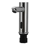 Xiuganpo Touchless Kitchen Faucet, Automatic Motion Sensor Faucet with Filter, G1/2 Male Thread, Multi Layer Bubbler, Battery Powered, Suitable for Water Pressure 0.1 to 0.6Mpa